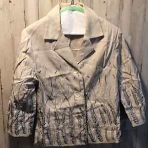 Blazer  By David Brooks with mother of pearl buttons size 6